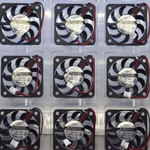 1pc ADDA DC ball bearing fans AD0412LB-K90: 40x40x7mm 4007 DC 12V 0.06A 2pin