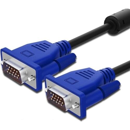 1m 1.5m 3m 1080P Computer Monitor VGA to VGA Cable with HDB15 Male to HDB15 Male connector For PC TV Adapter Converter