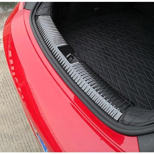 1pcs for Volkswagen Beetle 2012-2018 Trunk Guard plate Threshold bar protect decorate Stainless steel