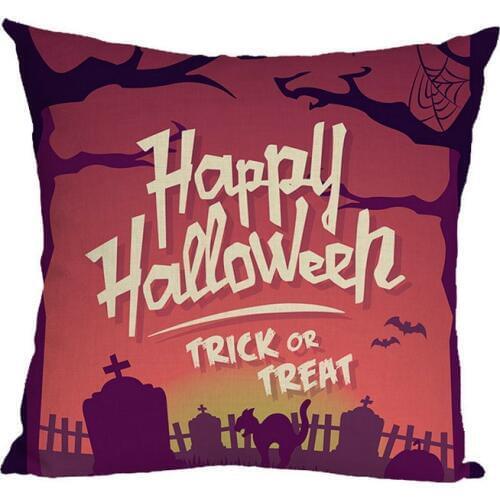 40x40cm 45x45cm Happy Halloween Pillowcase Throw Cushion Pillow Cover Printing Cushion Pillow Case Bedroom Office 18