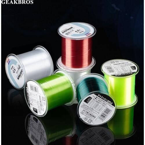 500M Nylon Fishing Line 2-35LB Super Strong Japanese Durable Monofilament Rock Sea Fishing Line Thread Spool for Carp fishing