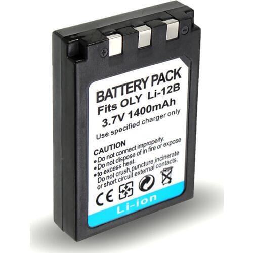 1Pcs 1400mAh Li-12B Li-10B Li12B Li10B Camera Battery For OLYMPUS u300 u400 u410 C760 C765 C70 C7000 C770 u500 u600 u800 u810
