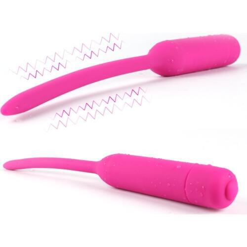 Adult supplies silica horse eye urethral tube vibrator male masturbation anal plug our backyard sex toys for men or women