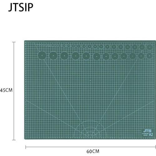 JTSIP Double Sided PVC Cut Pad A1/A2/A3/A4 Handmade DIY Accessory Cutting Plate Patchwork Tool Cutting Pad Large Art Carving Mat