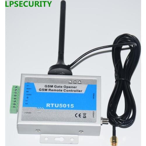LPSECURITY 999 users GSM Gate Garage shutter Door Opener Operator with SMS Remote Control 900/1800MHz 1 Output/2 Inputs
