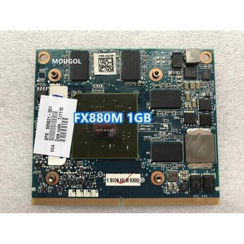 LS-4951P N10P-GLM-A3 595821-001 595820-001 Quadro fx880m FX 880M DDR3 1GB VGA Video Card for EliteBook 8540P 8540W TEST 100