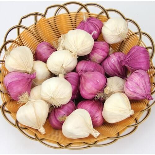 Lifelike Artificial Fake Garlic Vegetables Model Party Home Kitchen Decor Kids Props Toy
