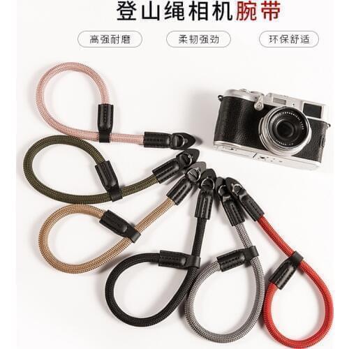 Digital Camera Wrist Hand Strap for leica D-LUX D-LUX7 D-LUX6 Q2 Q QP M10 M10-P X XV Grip Paracord Braided Wristband