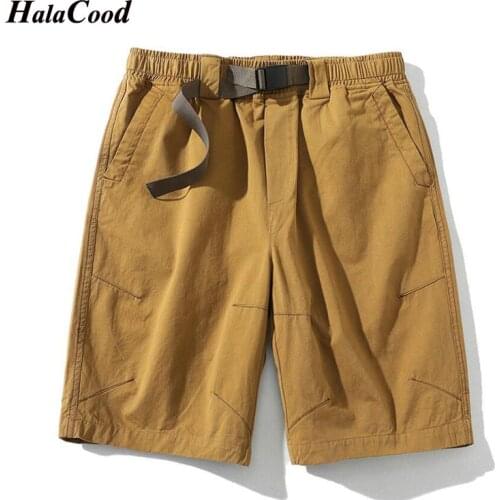 Hot Male Plus XL Summer New mens Casual Trend Loose Quick-drying Shorts Five-point Pants Mens Sweatpants Large size Cool Down