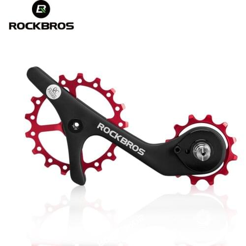 ROCKBROS Carbon Bicycle Rear Derailleur 11 Speed Pulleys Ultralight Jockey Wheel Set R7000 Bike Cycling Accessories