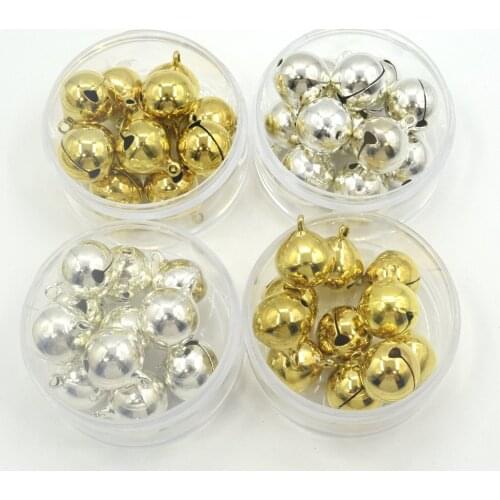 12pcs golden bells 25mm pet DIY accessories for wedding decoration belly accessories/Christmas decorations 031005001