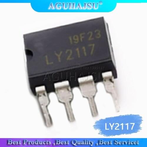 5PCS LY2117 DIP8 switching power supply chip IC PWM power switch controller