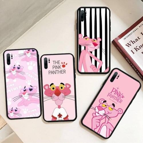 Fashion cute fun Pink P-Panther cartoon Phone Case For Xiaomi Redmi note Mi Huawei honor P smart 8 9 10 S T 20 30 40 lite Pro x