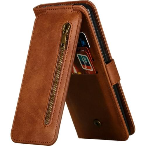 POCO F3 Pro F 3 5G 2021 Premium Case Leather Card Slot Zipper Wallet Funda for Xiaomi Poco F3 Case Mi PocoPhone F3 3F Flip Cover