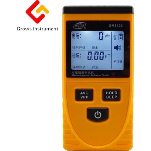 GM3120 LCD Electromagnetic Radiation Detector Tester Radiation Dosimeter Measurement for Computer Mobile Phone
