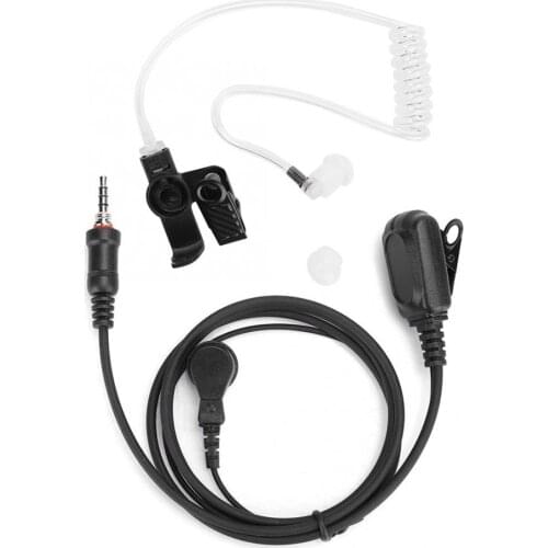 Earpiece for walkie talkie PU IP54 Waterproof Headphone In-Ear Air Guide Headset Accessory for ICOM IC-M33 M25 M34 earpiece
