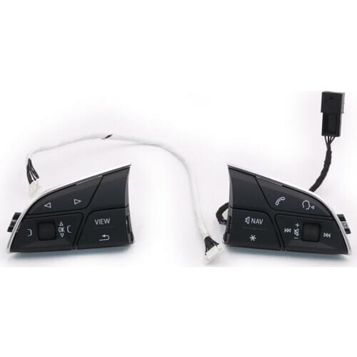 For Audi A4 B9 AVANT ALLROAD NEW Q5 MFL multi function Steering wheel LCD buttons swith