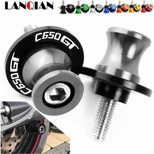 For BMW C650GT 8MM Motorcycle CNC Frame Stands Screws Sliders Swingarm Spools Slider C650 GT C650 GS C650 Sport 2008-2017 Parts