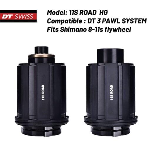 DT Swiss 11S ROAD Speed Free Run Body for 3-Cubos Lock Left road hub 130X10mm/12 X142mm