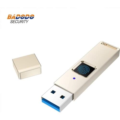 32GB 64GB Fingerprint Encrypted USB 2.0 Flash Drives High tech Pen Drive Security Memory USB Stick