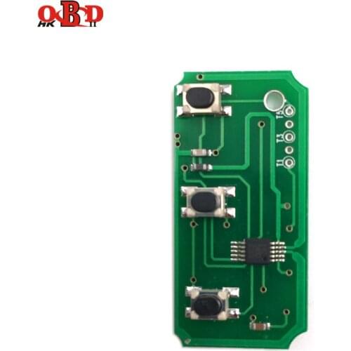 HKOBDII New Replacement Keyless Entry Folding Flip Remote Car Key 3 Button Mainboard For Ford Focus Mondeo Fiesta 433MHZ