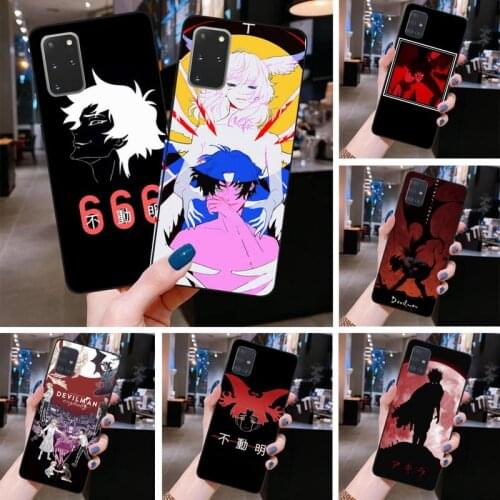 HUAGETOP Devilman Crybaby black Phone Case Hull for Samsung S20 plus Ultra S6 S7 edge S8 S9 plus S10 5G lite 2020