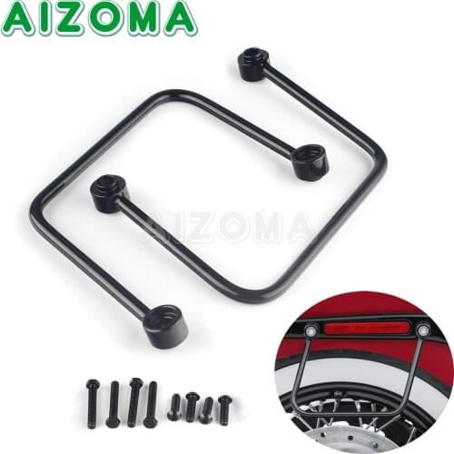 For Harley Softail Slim Street Bob FXBB FLSL 2018-Up Saddlebag Bracket Support Motorcycle Saddle Bag Holder Bars Mount Brackets