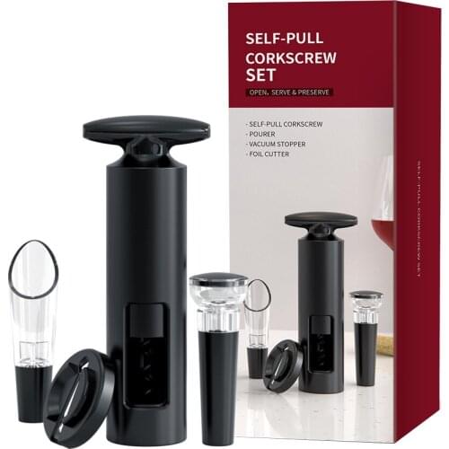 Manual Red Wine Bottle Opener Portable Screw Sparkling Wine Simple Opener Seahorse Knife Bottle Corkscrew Corks Openers