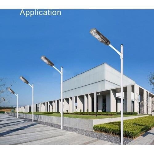 20W 40W 60W 6V 20W LED Solar Powered Wall Street Light PIR Motion Outdoor Garden Lamp