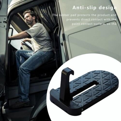 Universal Folding Car Door Step Latch Hook Step Mini Auxiliary Foot Pedal Aluminium Safety Hammer Luggage Ladder Car Accessories