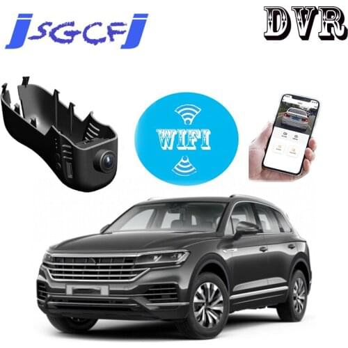 Special Car Road Record WiFi DVR Dash Camera Driving Video Recorder HD Night Vision For Volkswagen Touareg 2015~2018