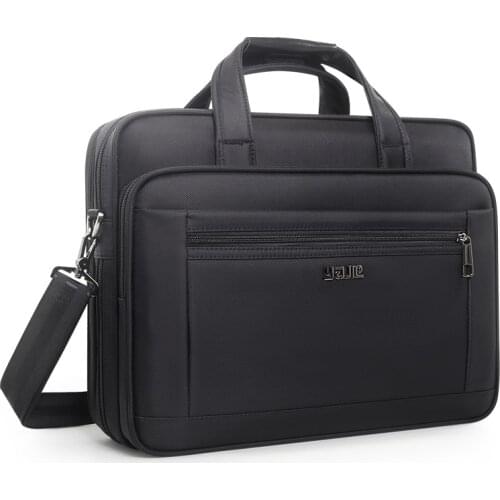 Waterproof Oxford Briefcase 15.6 Inches Laptop Bag Business Travel Large Capacity Portable Messenger Bags