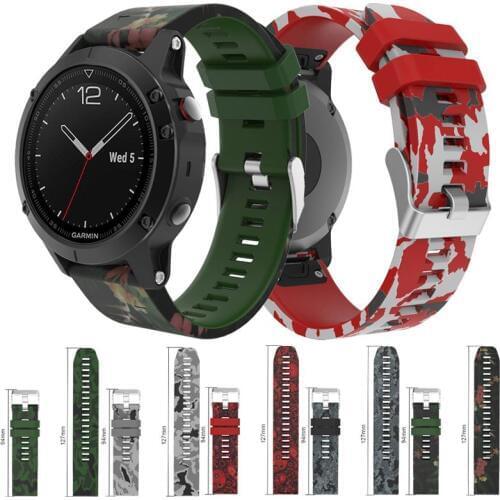 YOOSIDE 22mm Quick Fit Silicone Watch Band Strap for Garmin Fenix 5/Fenix 5 Plus/Forerunner 935/ApproachS60 SmartWatch Wristband