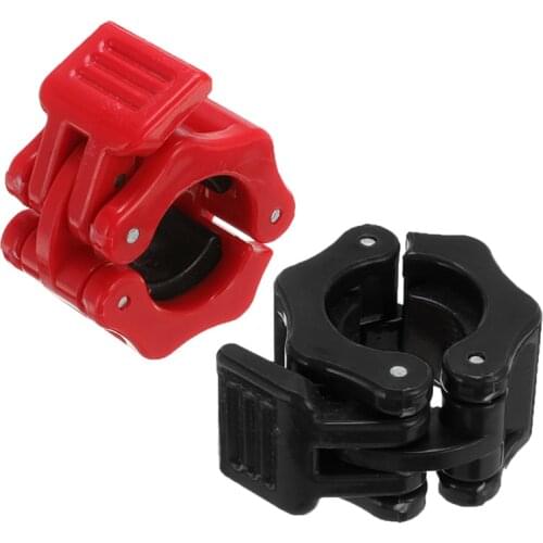 25mm Dumbbells Barbell Collar Lock Dumbell Clips Clamps Collars Lock for Weight lifting Bar Gym Dumbbell Fitness Lock Equipment