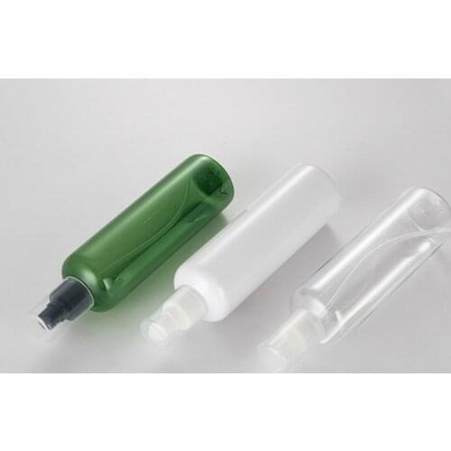 300ML X 20 White Transparent Green Skin Care Lotion Cream Pump Containers Empty Cosmetic Shampoo Packaging Bottle With Dispenser