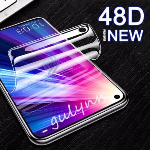 48D Screen protector For Huawei P30 Pro P20 Mare 20 40 Lite Pro P Smart Z Hydrogel Film For Honor 20 10 i 9X 8X Soft Film HD