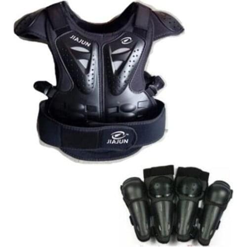 Universal For Height 0.8-1.7M Youth Child Latka ребёнок Kids Body Protect Vest Armor Motorcycle Cycling Skating Elbow Knee Guard
