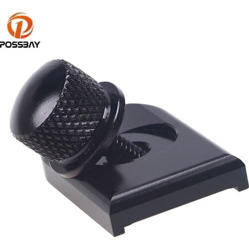 POSSBAY Motorcycle 1/4" Seat Bolt Tab Screw Mount Knob Cover Kit for Harley Sportster Dyna Touring Road King Scooter Screws