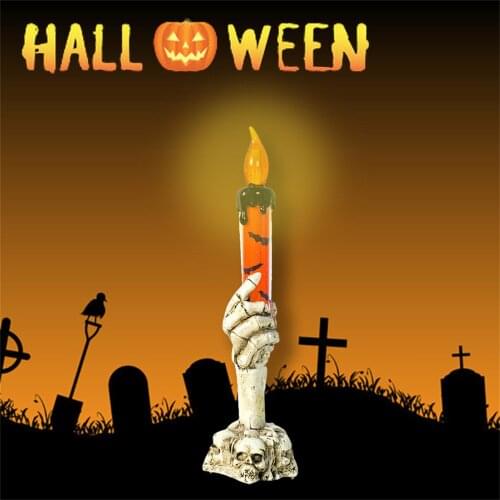 Halloween Decoration Lights Skull Ghosts Party Candle Lights Led Pumpkin Party Happy Halloween Party Decor For Home 2021
