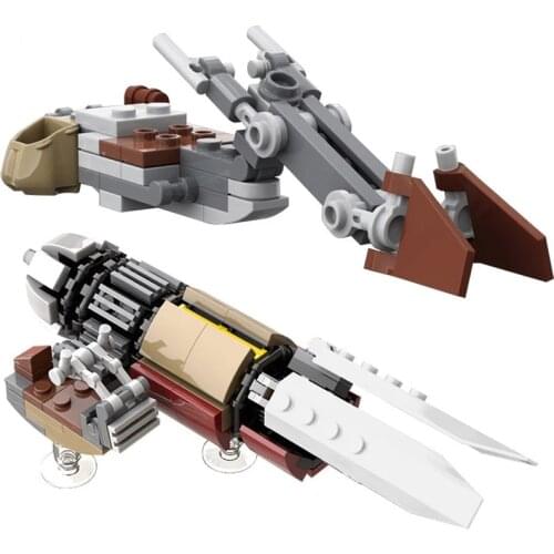 Spot Movie Figures The Marshalls Swoop Bike Mandalores Speeder Bike high-tech Motorcycle Building Blocks Toys Gift