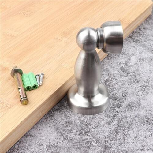 Strong magnetic stainless steel door stopper a thickened thickened strong magnetic indoor door household extension door stopper
