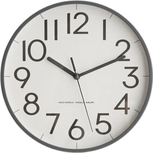 Nordic Large Wall Clock Modern Living Room Silent Watch Bedroom Wall Clocks Home Decor House Decoration Living Room Gift Ideas