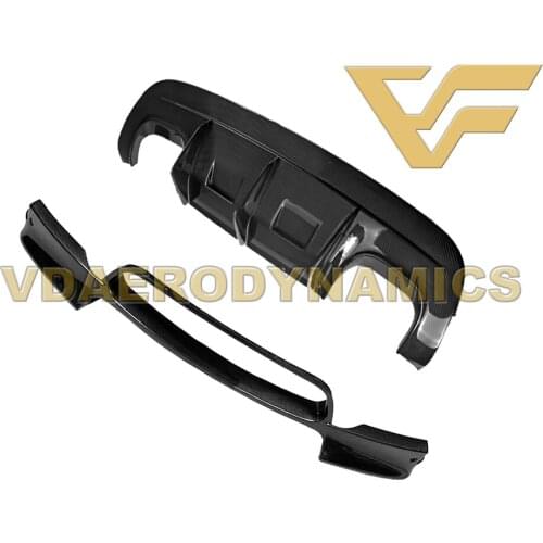 Suitable For 08-14 BMW E71 X6M VAD-AK Carbon Fiber Front Lip Rear Lip Diffuser Bumper Body Kit