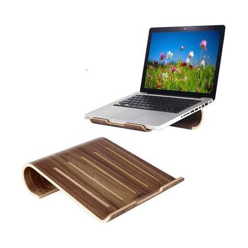 Fashion Laptop Stands Wooden Stand for Notebook Holder with Cooling function Universal Wood Bracket For Laptop