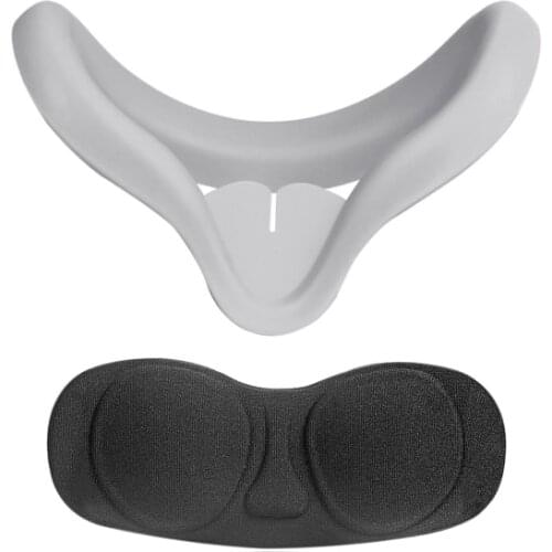 Dustproof Lens Anti Scratch Case Silicone Eye Cover Pad Skin for oculus Quest 2