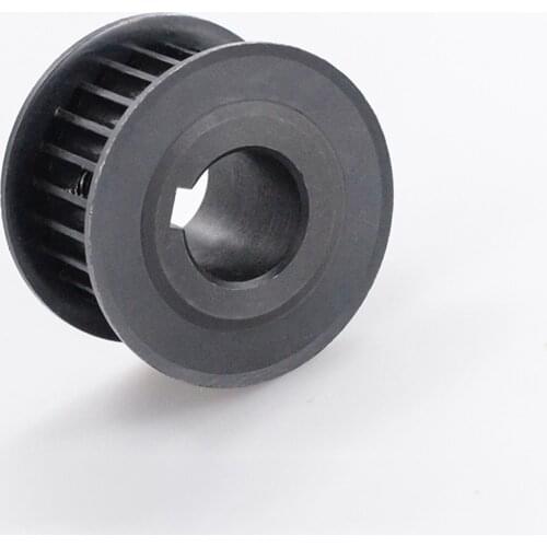 HTD5M Pulley 20 Teeth, Steel Slot Width 16/21, Industrial Transmission Pulley AF / BF, 20T Timing Belt Pulley