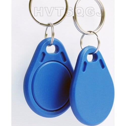 125Khz Wholesale New RFID Proximity ID Card Token Tags Key Keyfobs,100pcs/lot free shipping