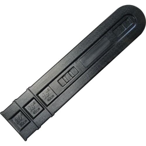 Chainsaw Black Guide Bar Cover Scabbard Fits For 16/18/20 Inches Chainsaw Guide Rod