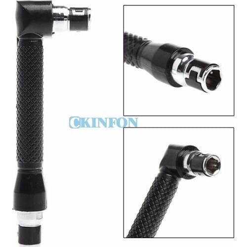 DHL 200PCS New L-shape Dual Head Screwdriver Bits Key Utility Tool For Routine (Color: Black)