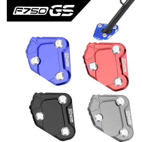 For BMW F750GS F850GS Adventure F 750 GS 850 GS 2018-2021 2020 2019 Motorcycle Side Stand Enlarger Plate Pad Kickstand Extension